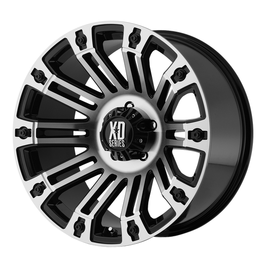 XD XD810 BRIGADE 20X10 -24 5X139.7/5X5.5 Gloss Black Machined