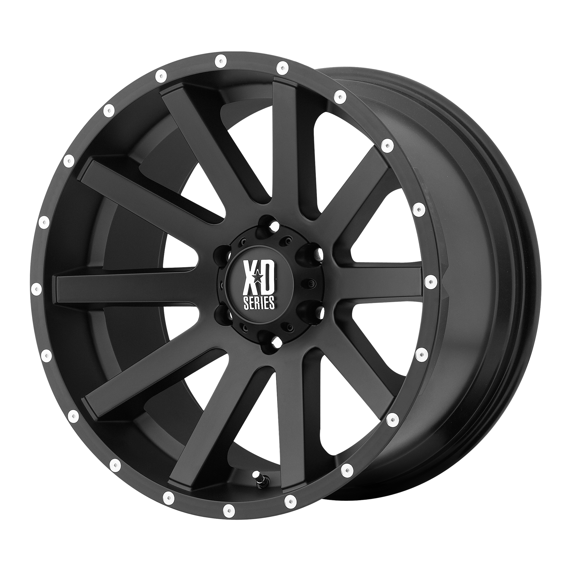 XD XD818 HEIST 20x9 30 6x139.7/6x5.5 Satin Black