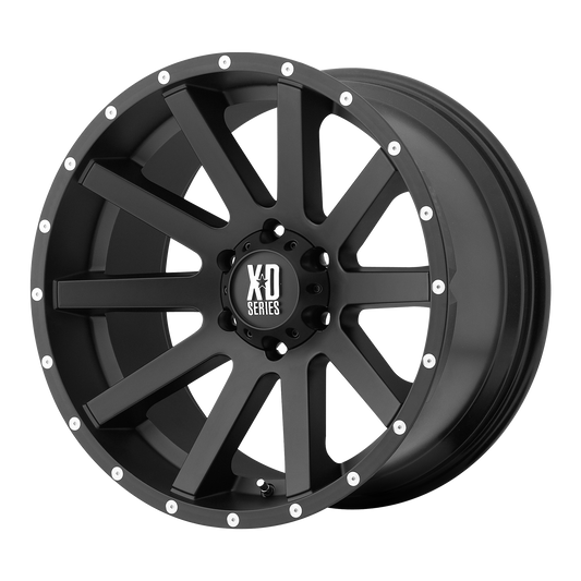 XD XD818 HEIST 20x10 -24 5x127/5x5.0 Satin Black