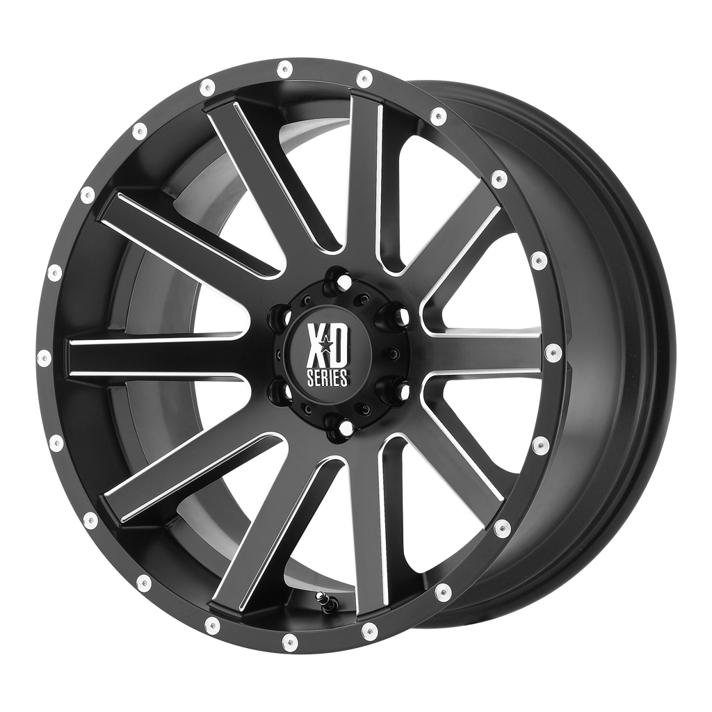 XD XD818 HEIST 20x10 -24 6x135/6X5.3 Satin Black Milled