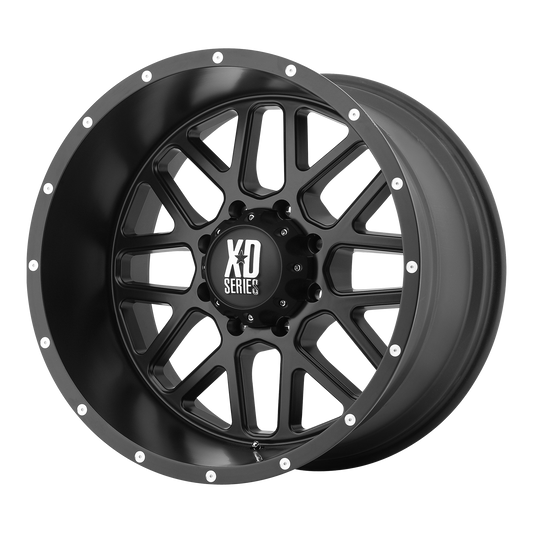 XD XD820 GRENADE 20x12 -44 5x127/5x5.0 Satin Black