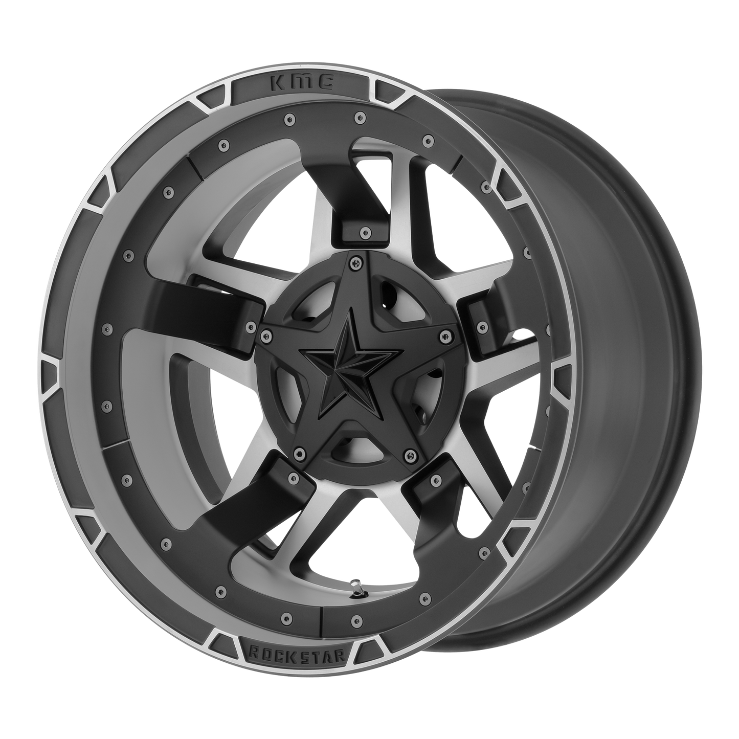 XD XD827 ROCKSTAR III 20x12 -44 5x127/5x139.7/5x5.0/5.5 Matte Black Machined