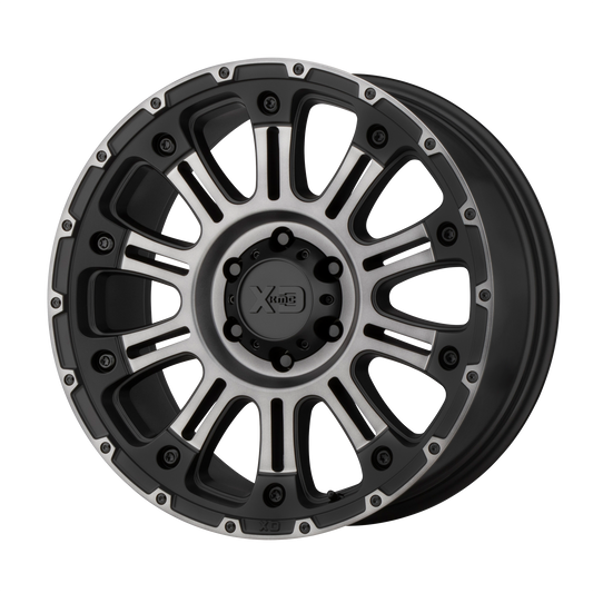 XD XD829 HOSS II 18x9 18 6x135/6X5.3 Satin Black Machined Gray Tint