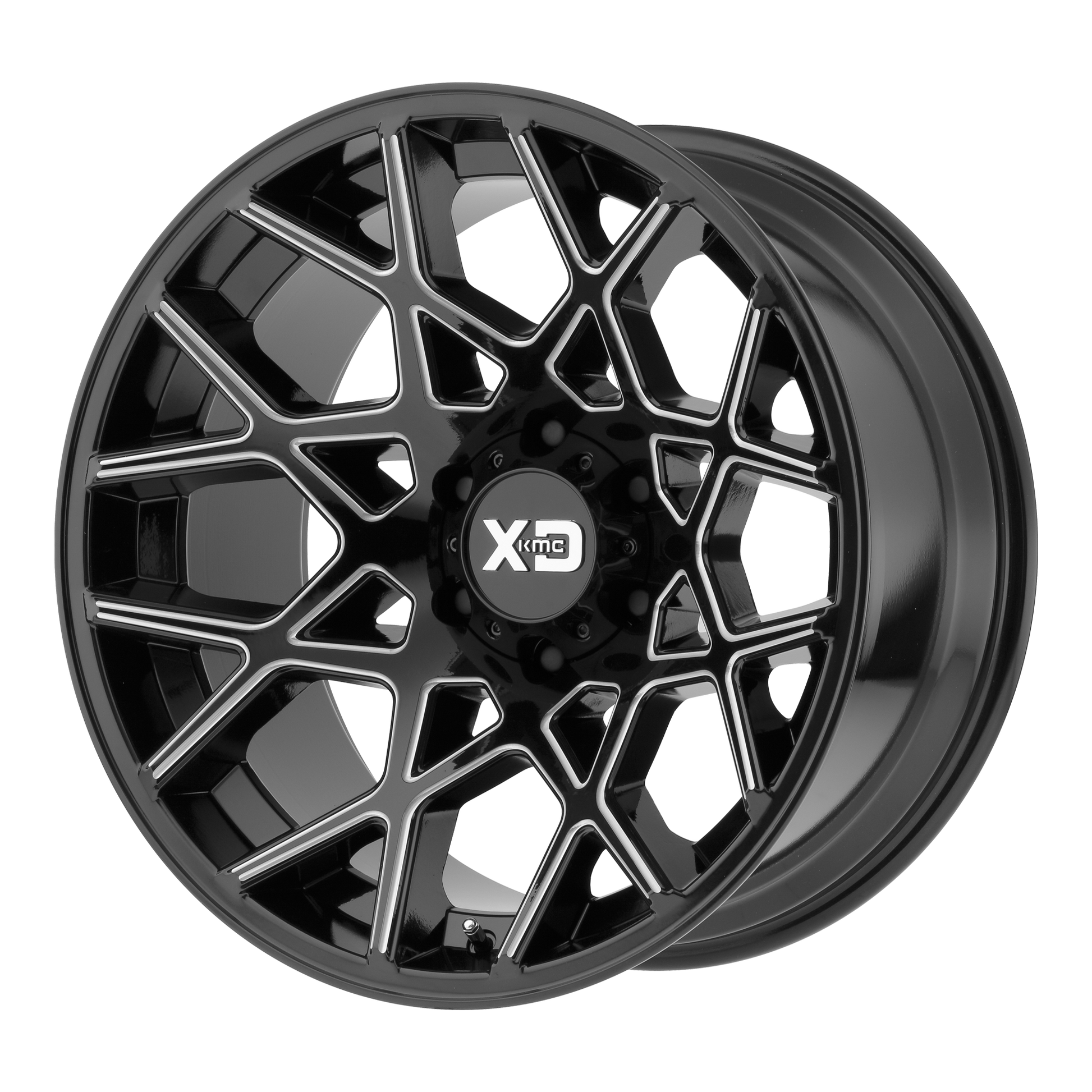 XD XD831 CHOPSTIx 20x10 -24 5x127/5x5.0 Gloss Black Milled