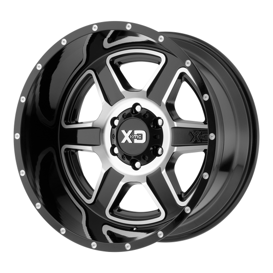 XD XD832 FUSION 18X9 0 6X135 GLOSS BLACK MACHINED