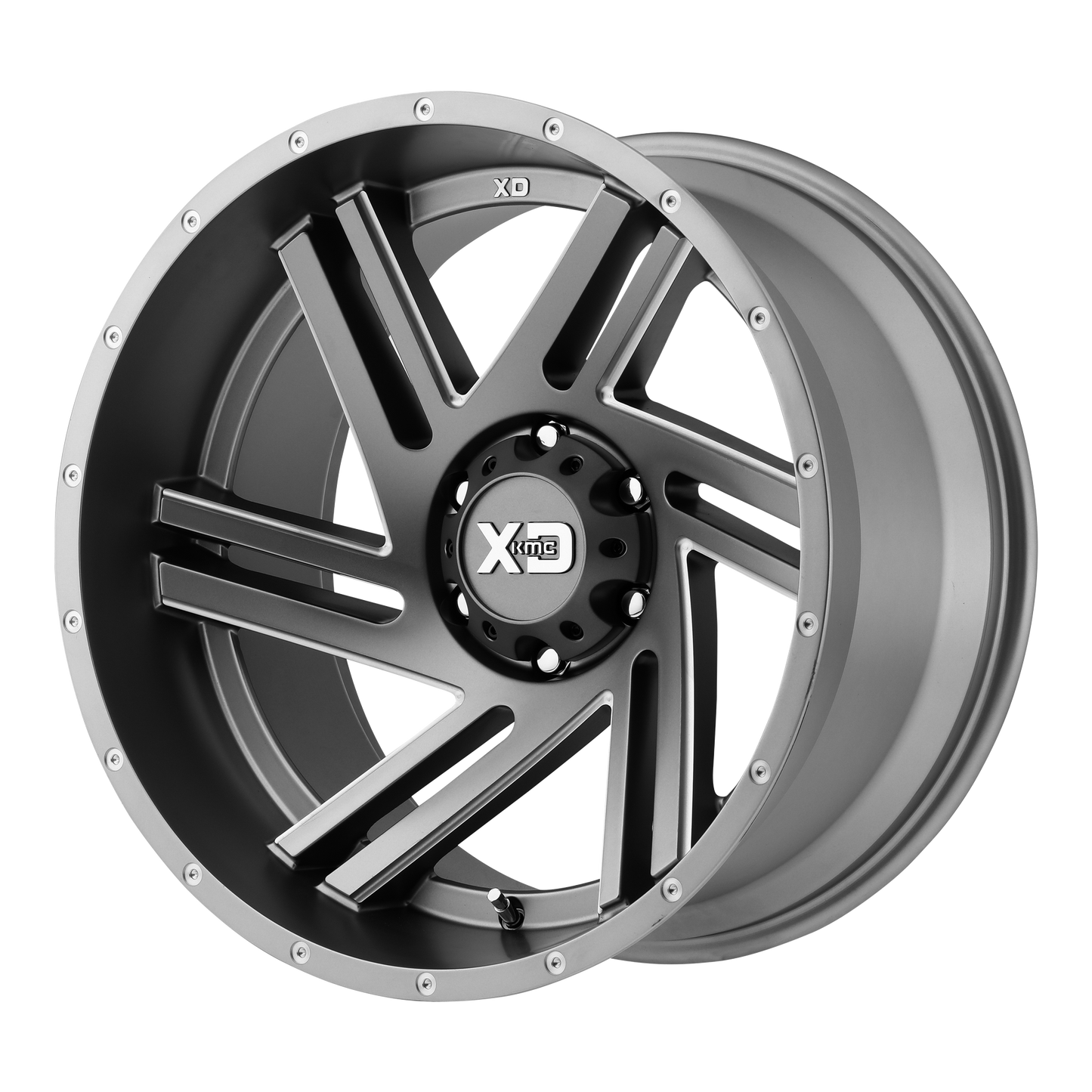 XD XD835 SWIPE 18X9 18 6X114.3 SATIN GRAY MILLED