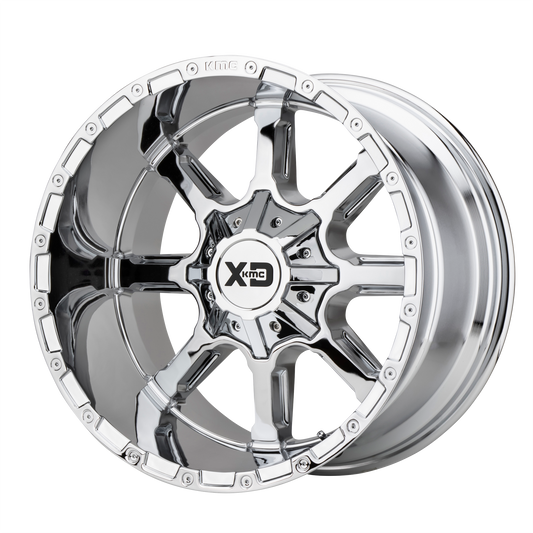 XD XD838 MAMMOTH 20x9 18 6x120/6x139.7/6x120/5.5 Chrome