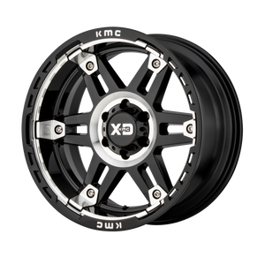 XD XD840 SPY II 20X9 18 6X135/6X5.3 Gloss Black Machined