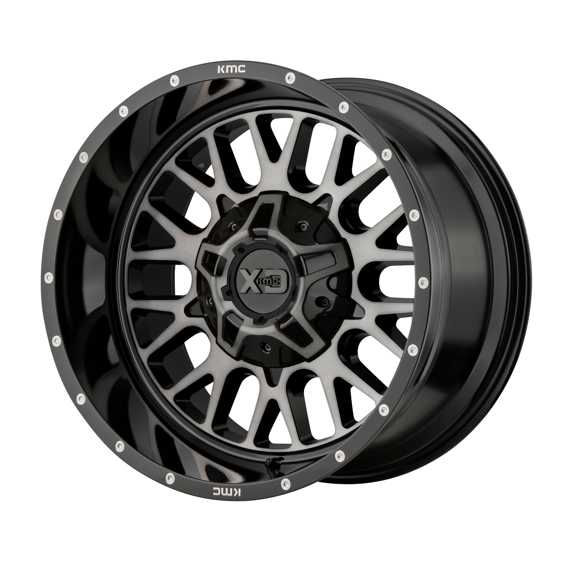 XD XD842 SNARE 20x9 0 5x127/5x139.7/5x5.0/5.5 Gloss Black Gray Tint