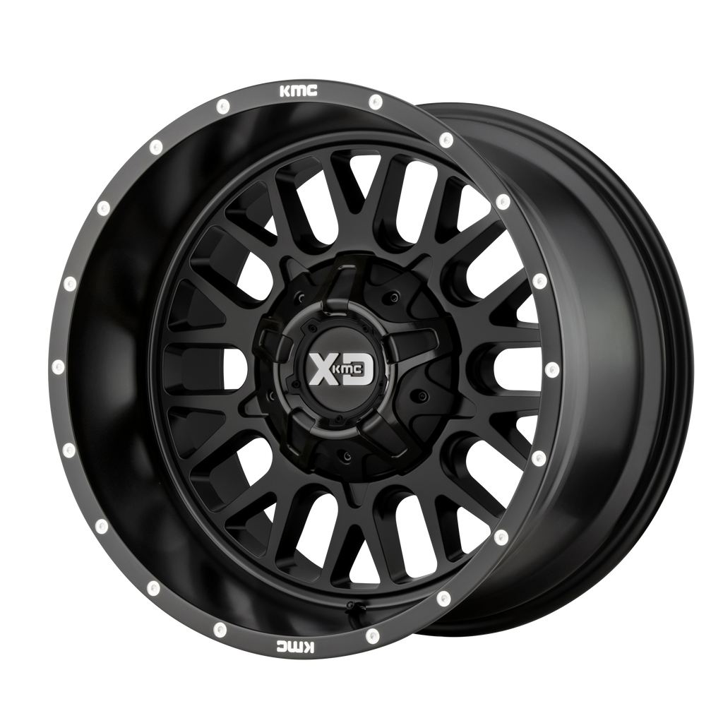 XD XD842 SNARE 20x12 -44 8x170/8x6.7 Satin Black