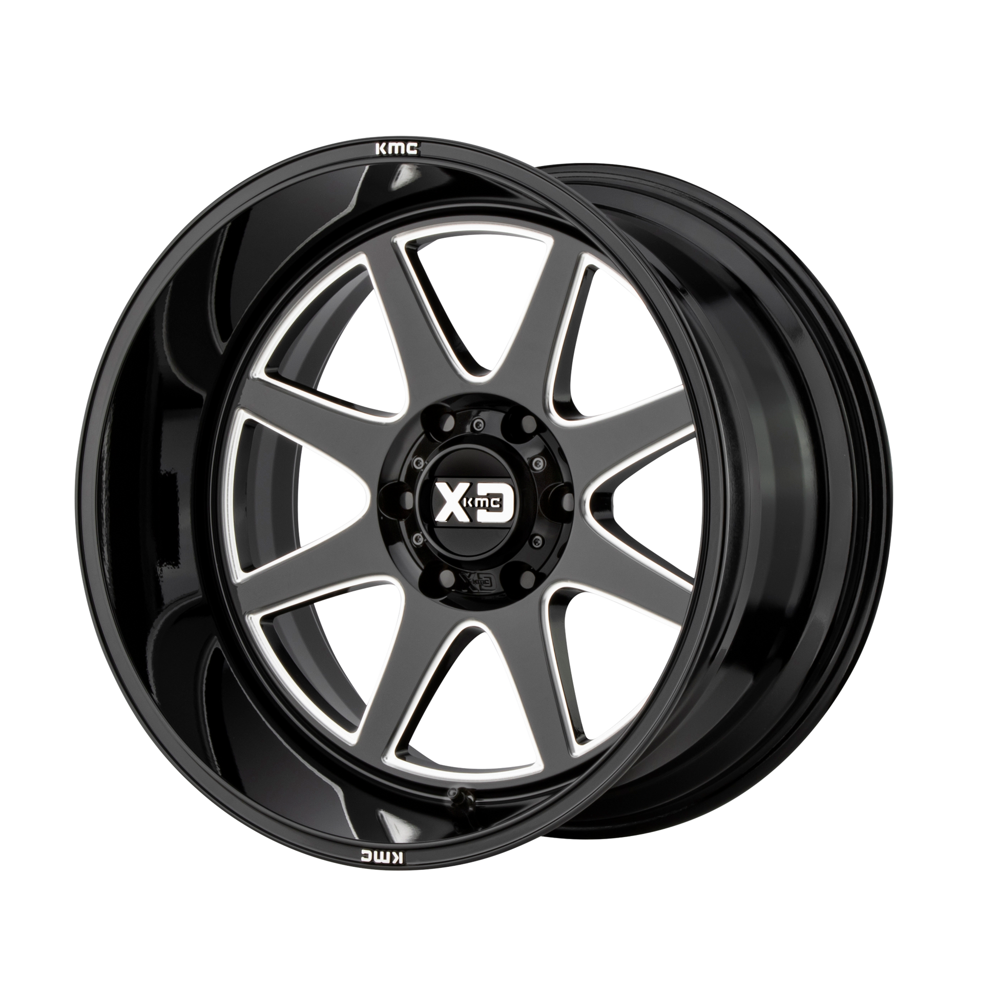 XD XD844 PIKE 20x9 0 5x127/5x5.0 Gloss Black Milled