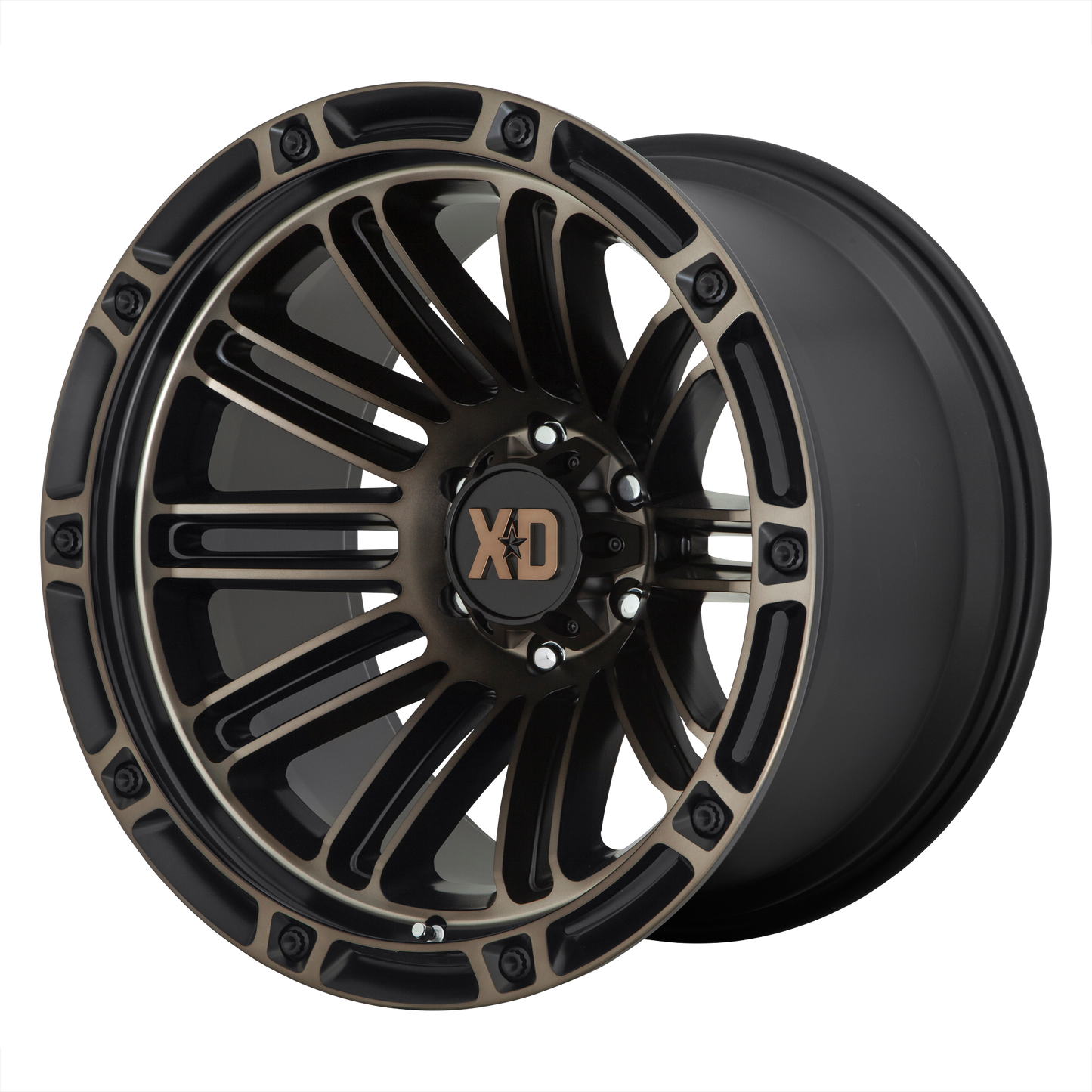XD XD846 DOUBLE DEUCE 20x9 0 8x180/8x7.1 Satin Black With Dark Tint