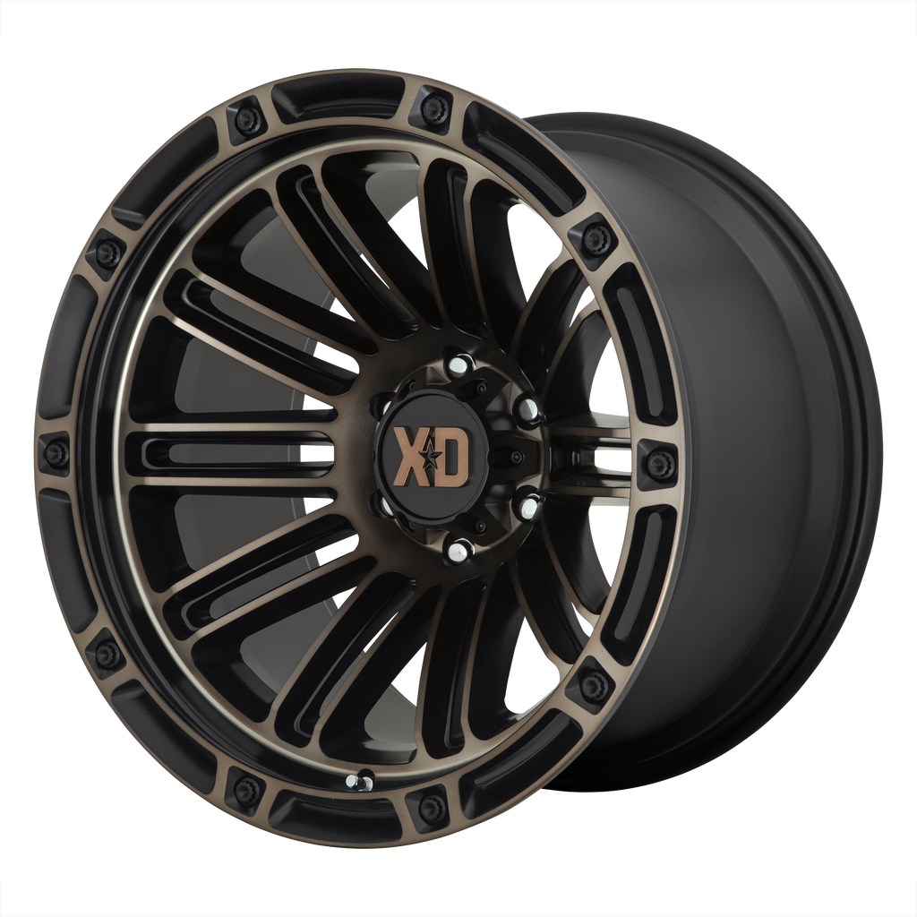 XD XD846 DOUBLE DEUCE 20x12 -44 8x165.1/8x6.5 Satin Black With Dark Tint