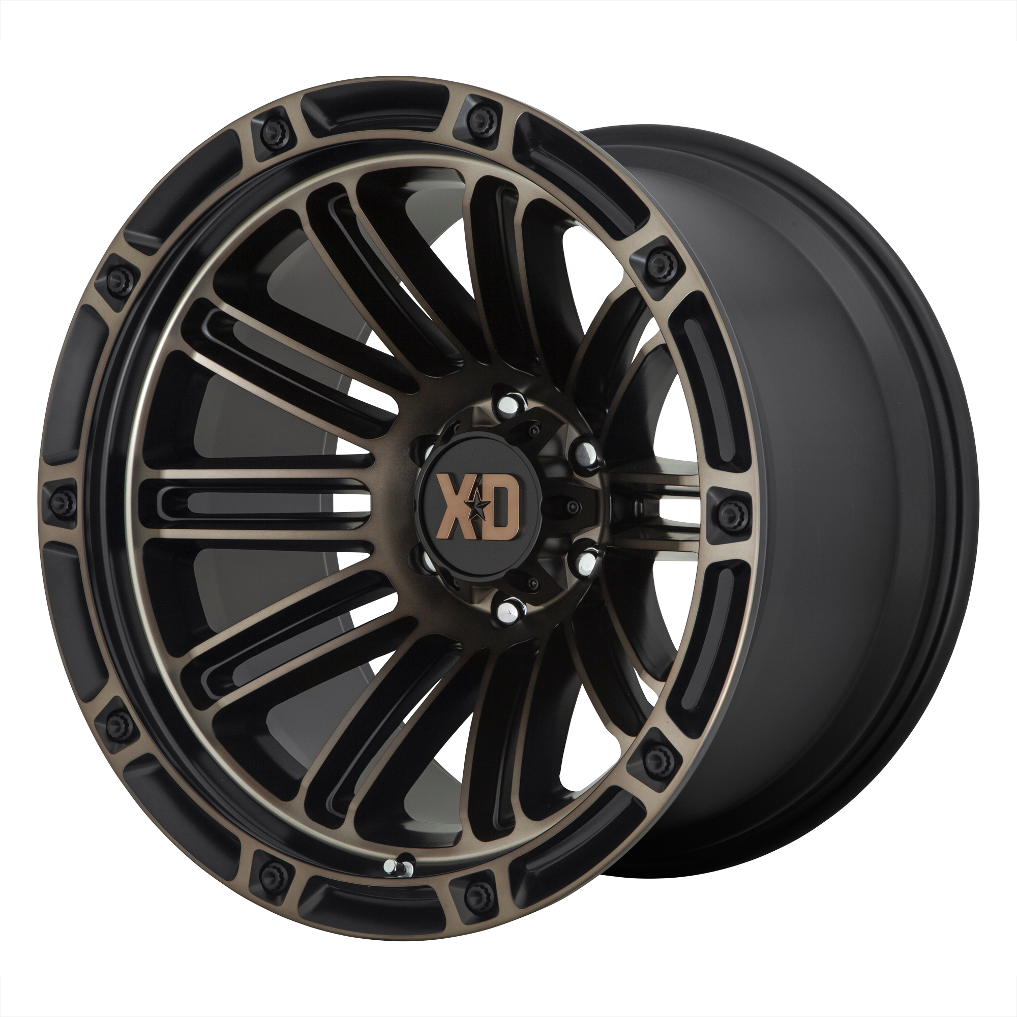 XD XD846 DOUBLE DEUCE 20X10 -18 8X165.1/8X6.5 Satin Black With Dark Tint