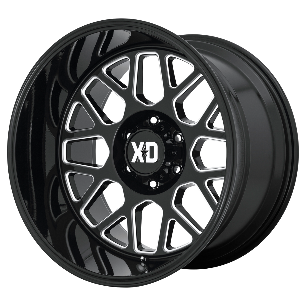 XD XD849 GRENADE 2 20X10 -18  8X170/8X6.7 Gloss Black Milled