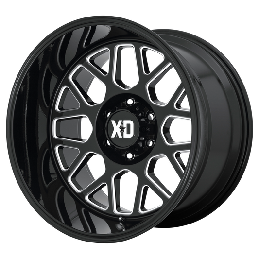 XD XD849 GRENADE 2 22X10 -18 5X127/5X5.0 Gloss Black Milled