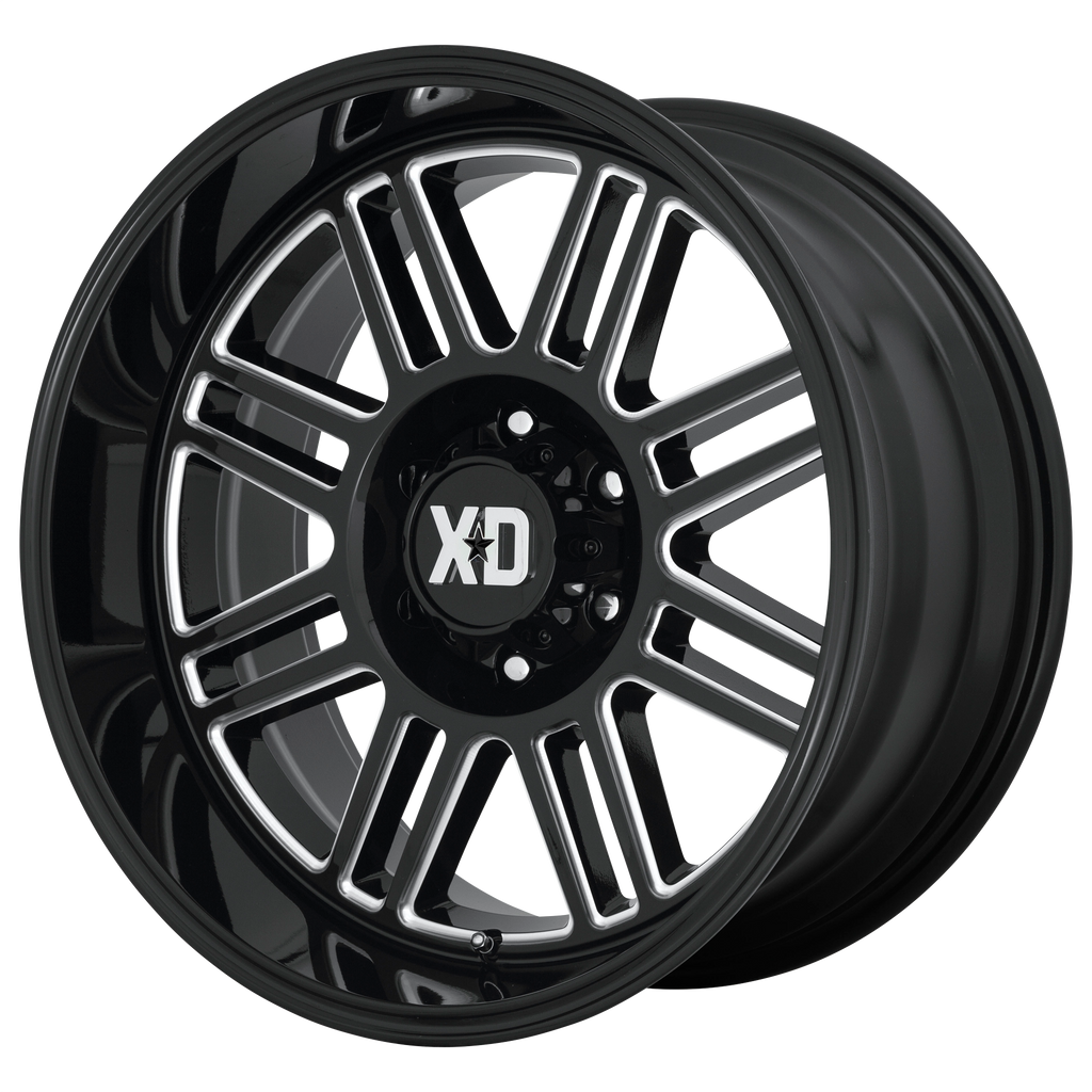 XD XD850 CAGE 20x9 18 6x135/6X5.3 Gloss Black Milled