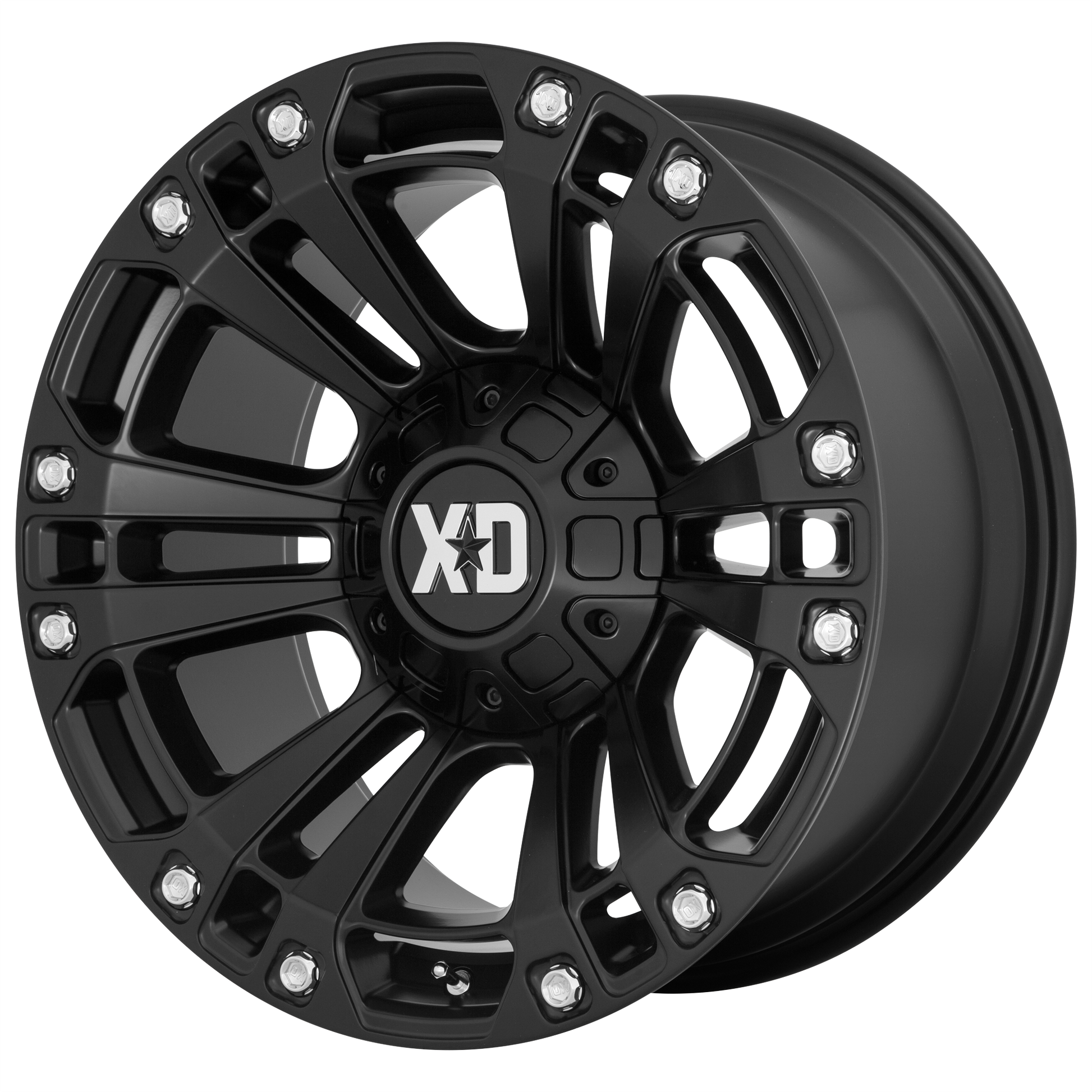 XD XD851 MONSTER 3 20x10 -18 6x135/6x139.7/6x135/5.5 Satin Black