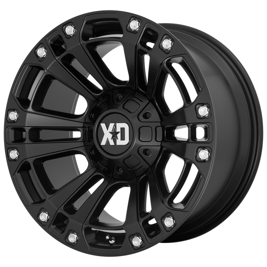 XD XD851 MONSTER 3 20x9 0 5x127/5x139.7/5x5.0/5.5 Satin Black