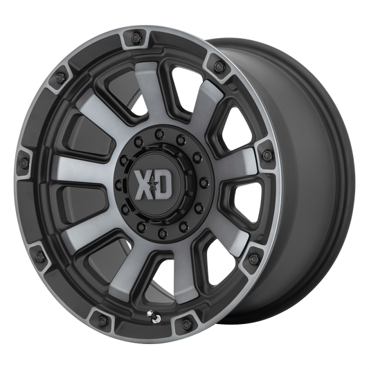 XD XD852 GAUNTLET 20x9 0 6x135/6x139.7/6x135/5.5 Satin Black With Gray Tint