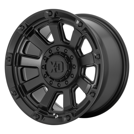 XD XD852 GAUNTLET 20x10 -18 5x127/5x139.7/5x5.0/5.5 Satin Black
