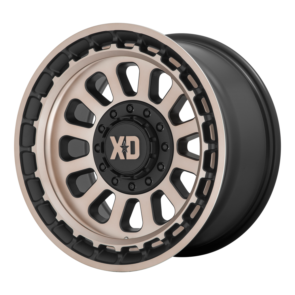 XD XD856 OMEGA 20X10 -18 5X127/5X139.7/5X5.0/5.5 Satin Black With Bronze Tint