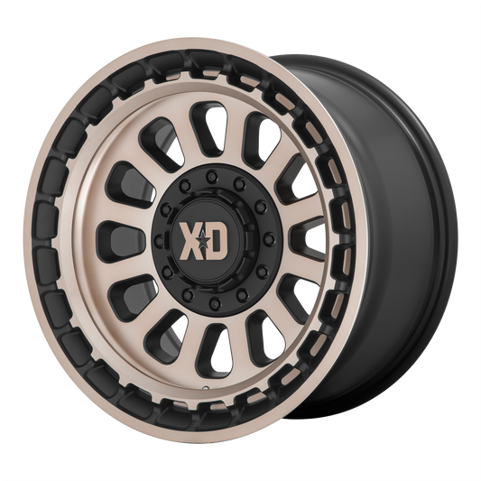 XD XD856 OMEGA 17x9 0 5x127/5x139.7/5x5.0/5.5 Satin Black With Bronze Tint