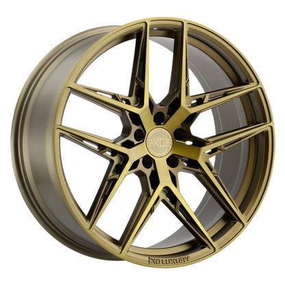 XO CAIRO 20X9 32 5X114.3/5X4.5 BRONZE W/ BRUSHED BRONZE FACE