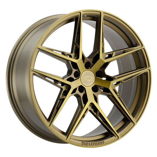 XO CAIRO 20X10.5 30 5X114.3/5X4.5 BRONZE W/ BRUSHED BRONZE FACE