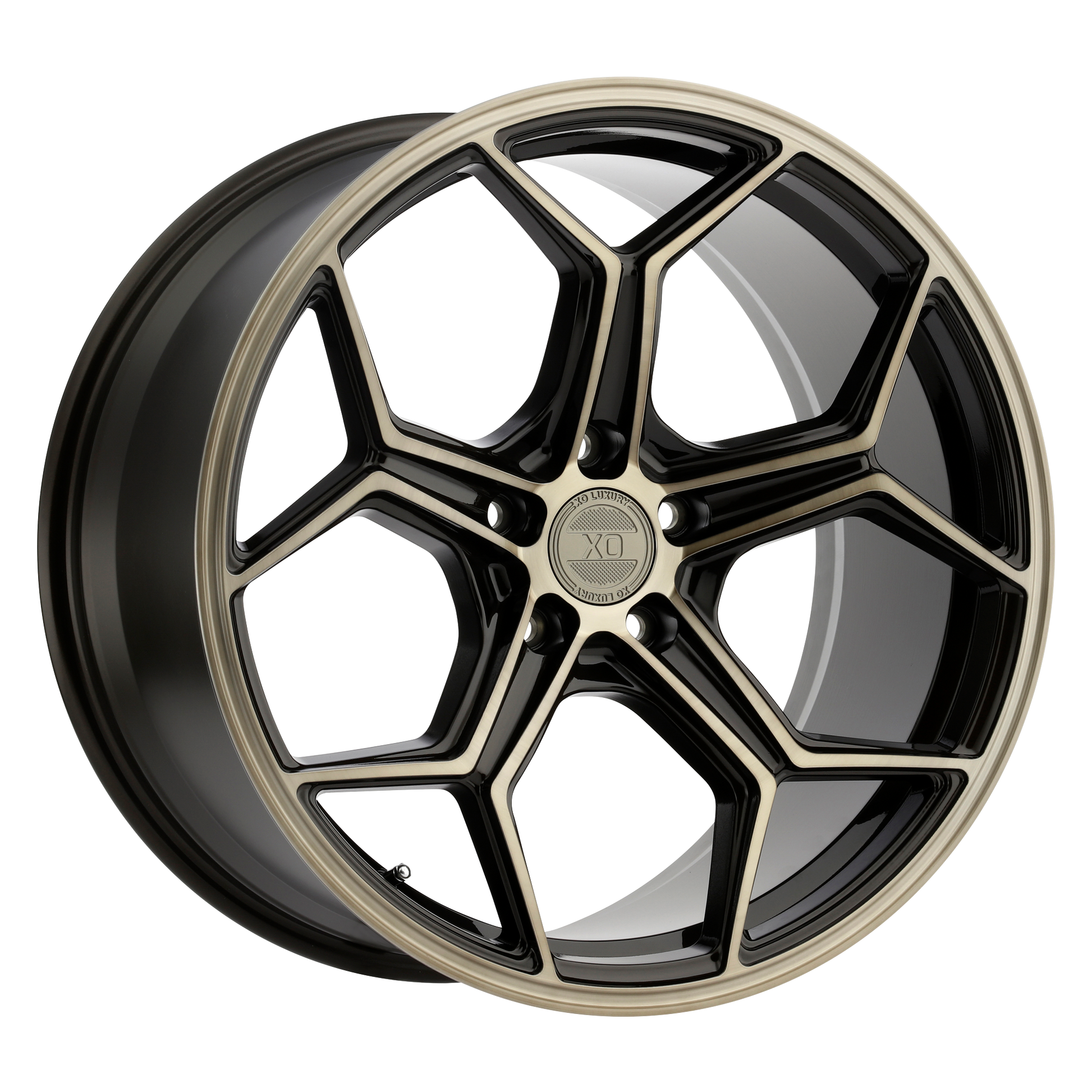 XO HELSINKI 20X10.5 30 5X120/5X4.72 DARK BRONZE W/ BRUSHED BRONZE FACE