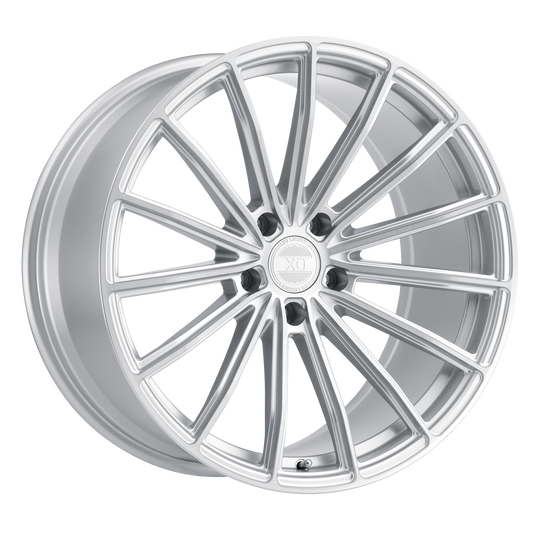 XO LONDON 22X10.5 30 5X120/5X120 SILVER W/ BRUSHED FACE