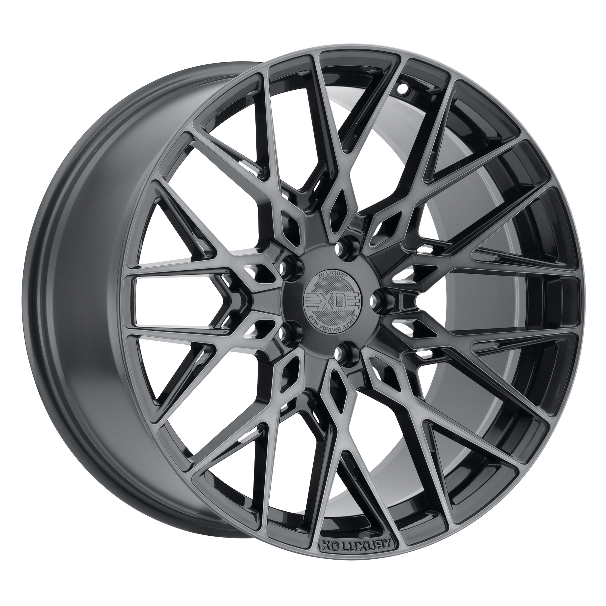 XO PHOENIX 20X10.5 45 5X114.3/5X4.5 GUNMETAL W/ BRUSHED GUNMETAL FACE