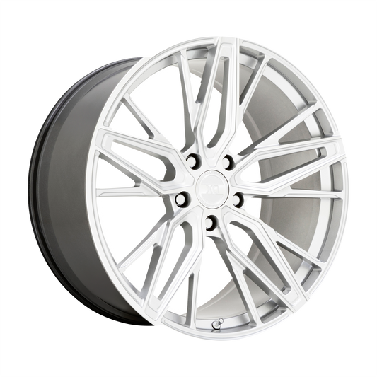 XO ZURICH 20X10.5 45 5X114.3/5X4.5 HYPER SILVER W/ MIRROR CUT FACE