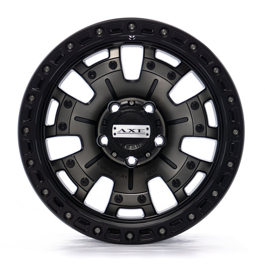 AXE HELIOS 20X9 0 6X139 BLACK TINTED