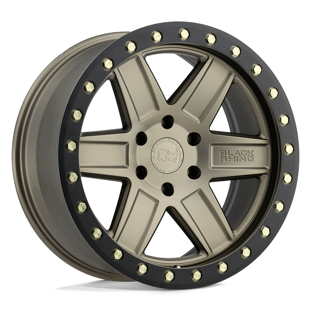 Black Rhino ATTICA 18X9.5 12 5X150/5X150 MATTE BRONZE W/ BLACK RING