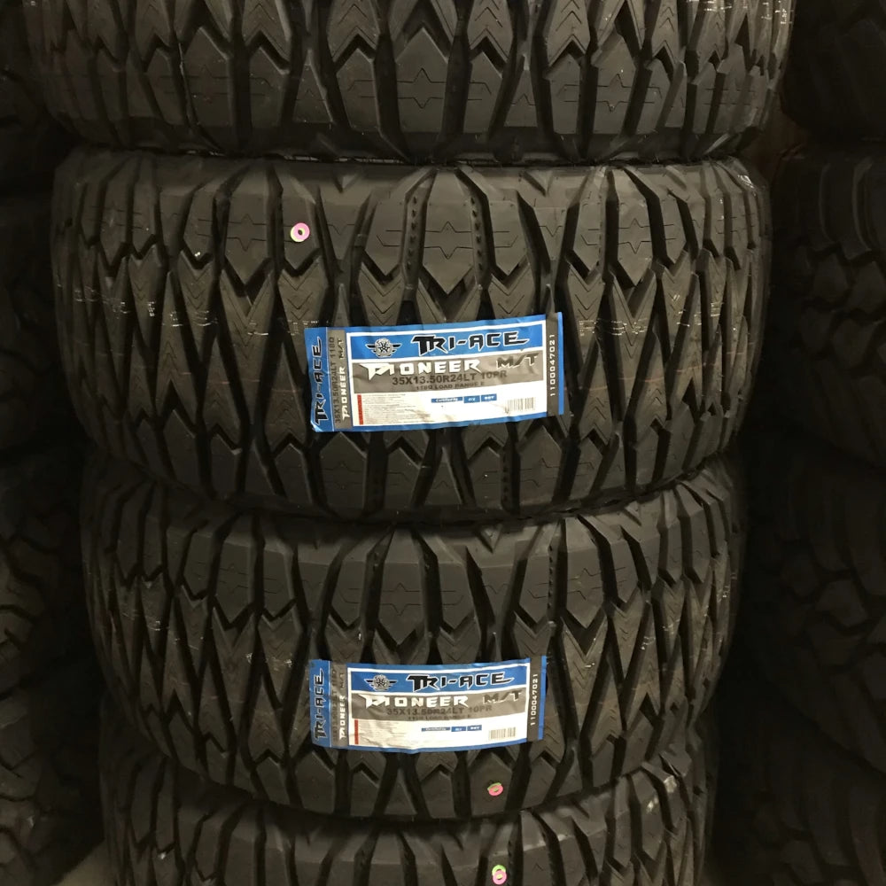 Tri-Ace Pioneer MT 35x13.50R24 10-Ply"E" Set of 4