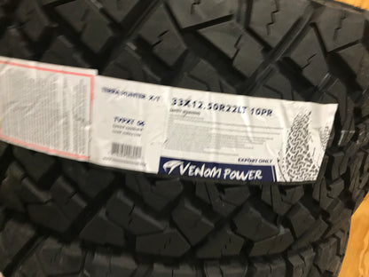 Venom Power Terra Hunter X/T 33x12.50R22LT Hybrid