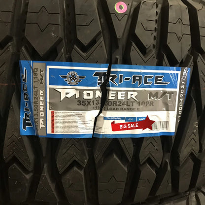 Tri-Ace Pioneer MT 35x13.50R24 10-Ply"E" Set of 4