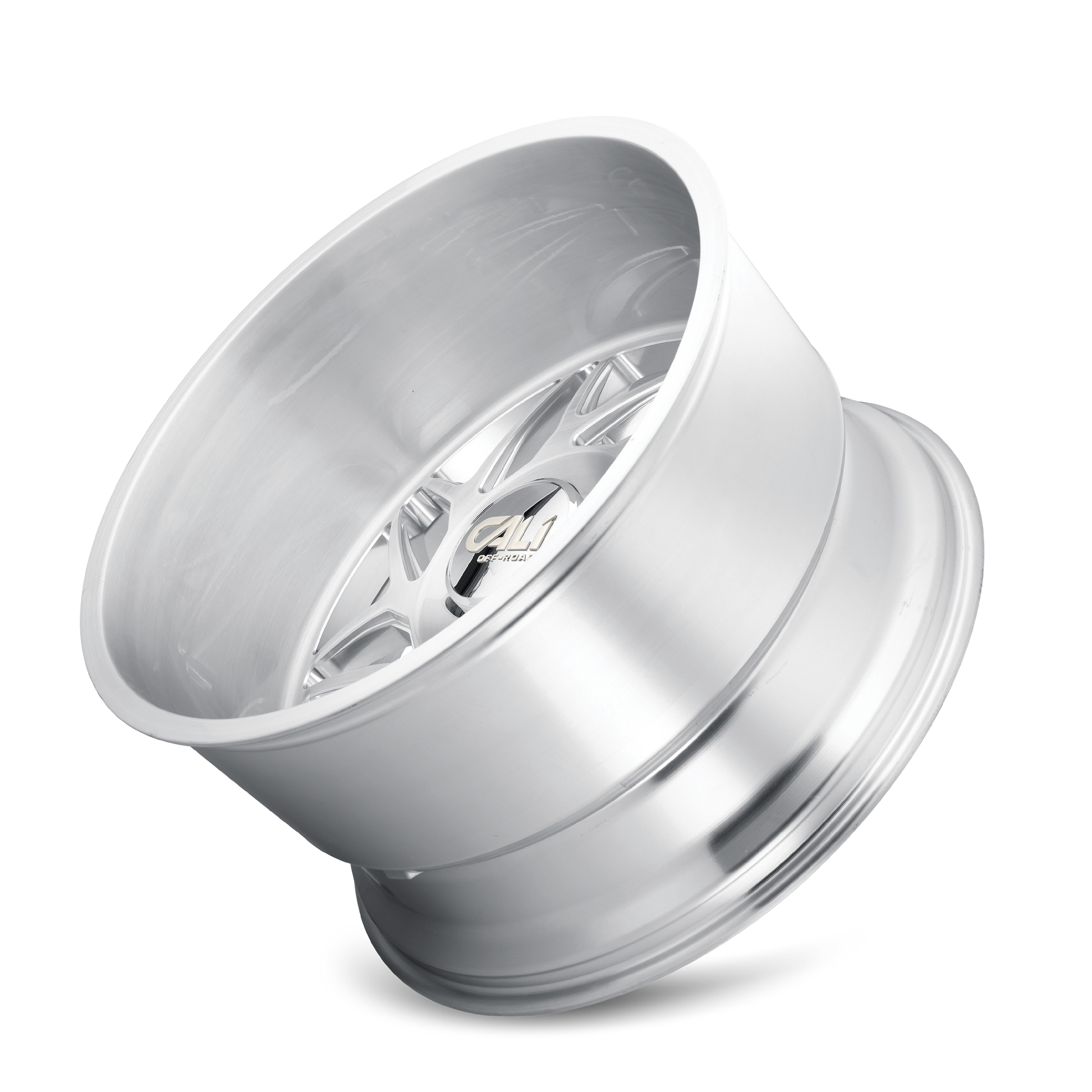 CALI OFF-ROAD 9112 GEMINI 24X14 8x170 -76MM 125.2MM BRUSHED CLEAR GLOSS
