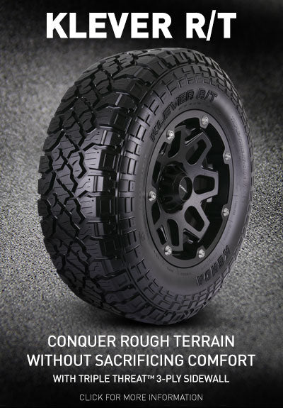 XF-8 20x10 -19 6x139.7 (6x5.5) Chrome With 33x12.50R20 Kenda KR601 Packages