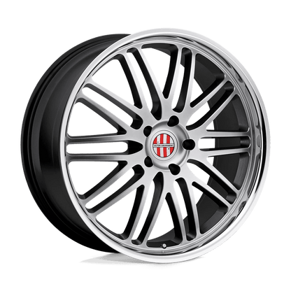 Victor Equipment LEMANS 20X10 50 5X130/5X130 HYPER SILVER W/ MIRROR CUT LIP