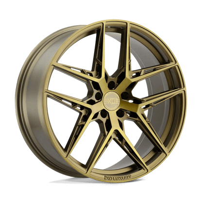 XO CAIRO 20X10.5 30 5X114.3/5X4.5 BRONZE W/ BRUSHED BRONZE FACE