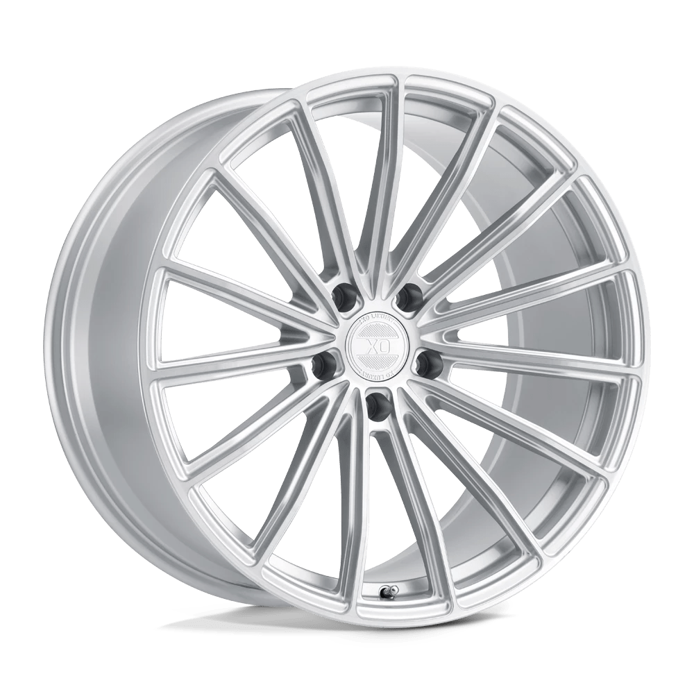 XO LONDON 20X9 40 5X112/5X112 SILVER W/ BRUSHED FACE