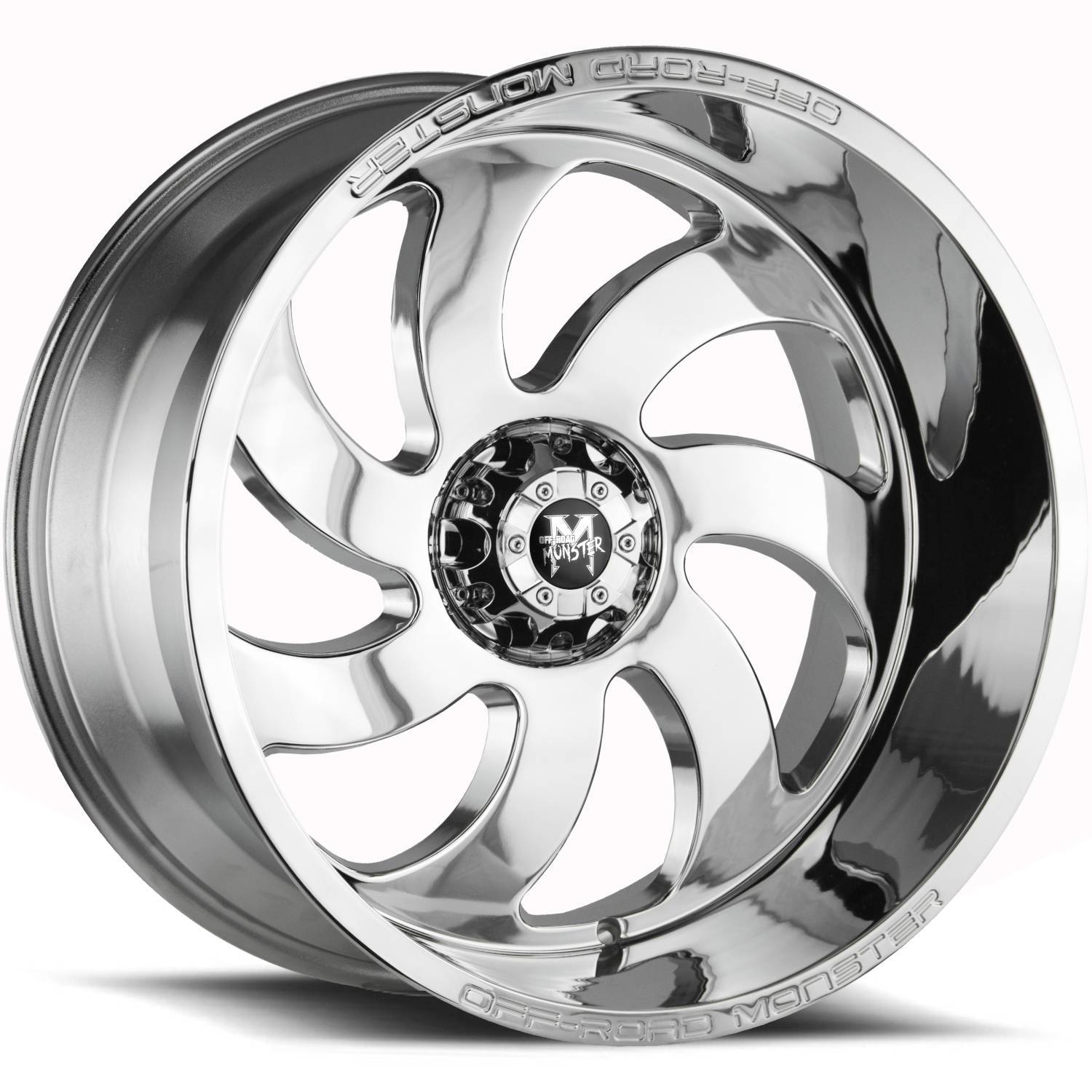 Off-Road Monster M07 20x10 -19 6x139.7 (6x5.5) Chrome