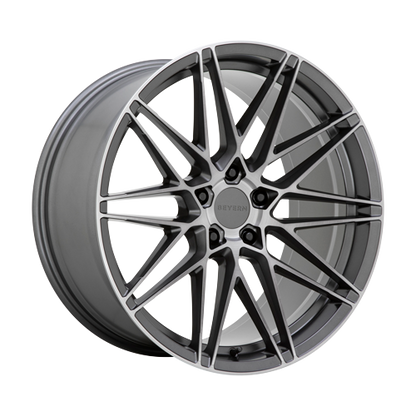 Beyern DAMON 18X8.5 20 5X112/5X112 MATTE GUNMETAL WITH BRUSHED FACE