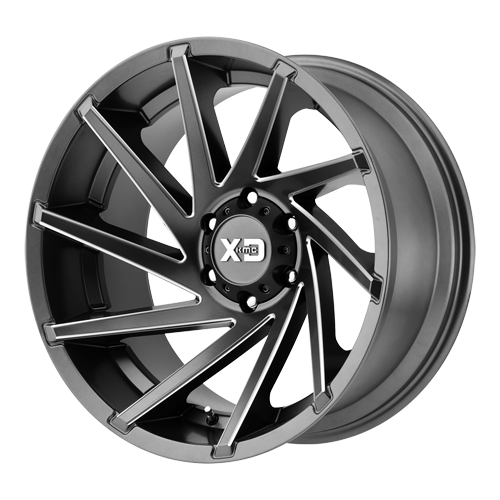 XD XD834 CYCLONE 20X9 0 6X135/6X5.3 Satin Gray Milled
