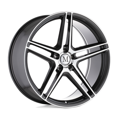 Mandrus BREMEN 18X9.5 29 5X112/5X112 GLOSS GUNMETAL W/ MIRROR CUT FACE