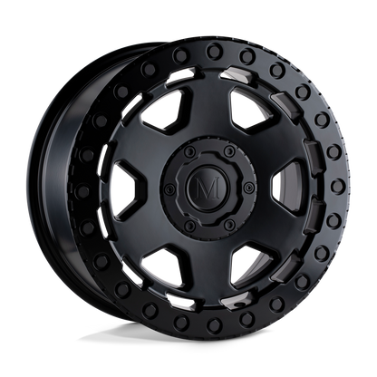 Mandrus FORSCHER 17X8 45 6X130/6X130 MATTE BLACK