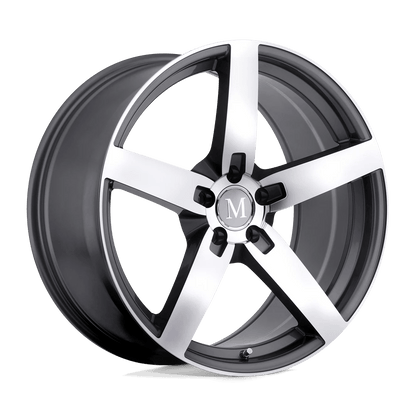 Mandrus ARROW 20X8.5 25 5X112/5X112 GUNMETAL W/ MIRROR CUT FACE
