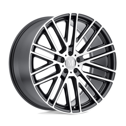 Mandrus MASCHE 18X9.5 40 5X112/5X112 GLOSS GUNMETAL W/ MIRROR CUT FACE
